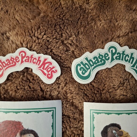20x Vintage RARE Cabbage Patch Kids Stickers – NEVER USED - Picture 2 of 14